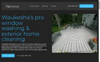 H2Pro Home website