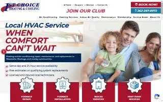Heating & Cooling website