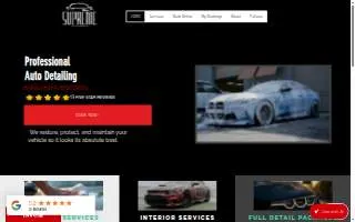 Supreme Auto Detailing of Waukesha website