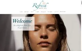 Refresh Skin Spa LLC website