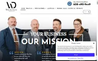 West & Dunn of Waunakee website