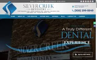 Silver Creek Dentistry website