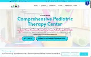 CI Pediatric Therapy Centers - Wausau website