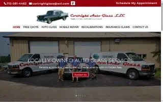 Cortright Auto Glass LLC of Wausau website
