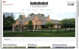 Countryside Fence of Wausau website