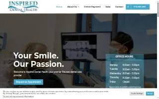 Inspired Dental Health website