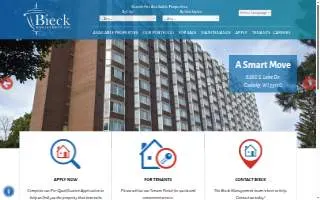 Bieck Management, Inc. website