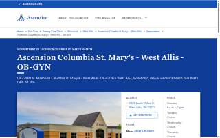 Ascension Columbia St. Mary's - West Allis - OB-GYN