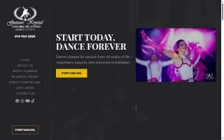 Gustavo Krystal Dance Studio website