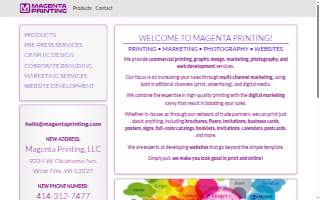 Magenta Printing