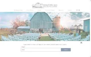 Orchard Valley Acres website
