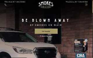 Smokes on Main website