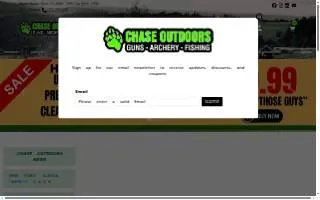 Chase Outdoors LLC website
