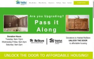 Habitat for Humanity of Wausau, Inc. website