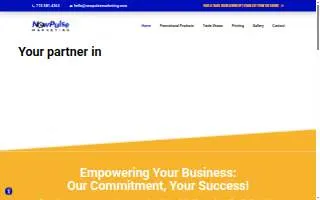 New Pulse Marketing website