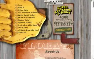 Super Lettering & Signs Inc website