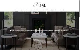 Fringe Interior Design & Home Furnishings website