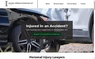 Harrison, Williams & McDonell, LLP website