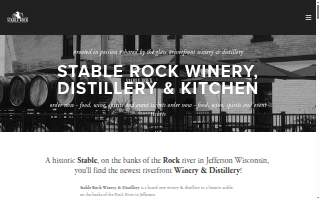 Stable Rock Winery, Distillery & Kitchen
