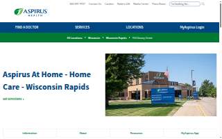 Aspirus At Home - Home Care - Wisconsin Rapids