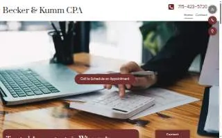 Becker & Kumm CPA website