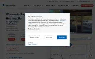 HearingLife of Wisconsin Rapids WI website