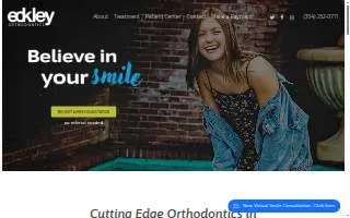 Eckley Orthodontics website