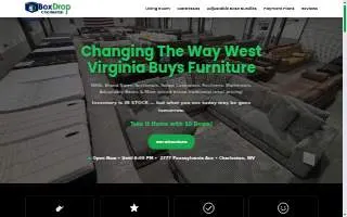 BoxDrop Furniture Charleston website