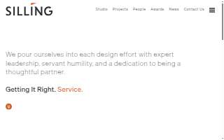Silling Architects website