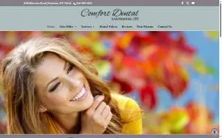 Comfort Dental website