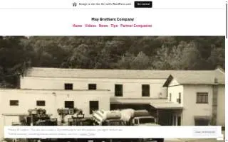 May Brothers Company website