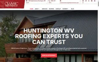 Classic Construction Company website