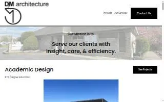 DJM Architecture, LLC. website