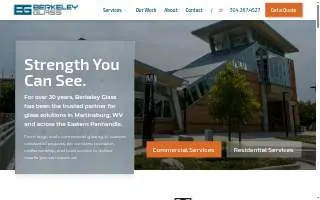 Berkeley Glass website