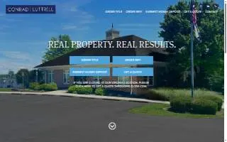 Conrad Luttrell LLP website
