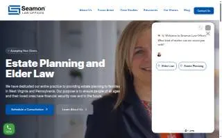 Seamon Law Offices PLLC website