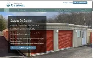 Storage On Canyon website