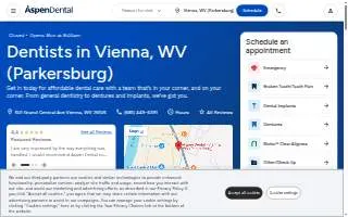 Aspen Dental - Vienna, WV (Parkersburg) website