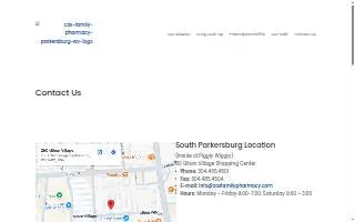 Cox Family Pharmacy website
