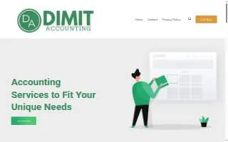 Dimit Accounting website