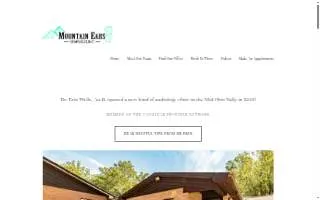 Mountain Ears Hearing Clinic website