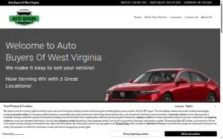 Auto Buyers of West Virginia - Teays Valley website