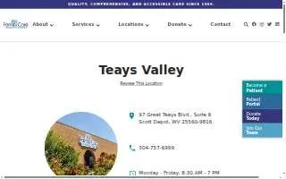 ConvenientCare by FamilyCare Health Centers website