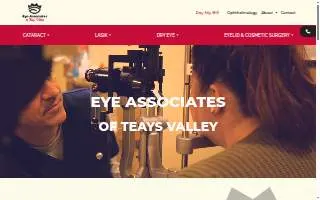Eye Associates of Teays Valley website