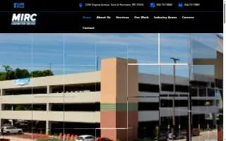 MIRC Construction website