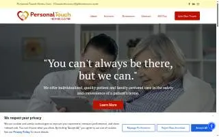 Personal-Touch Home Care of Teays Valley website