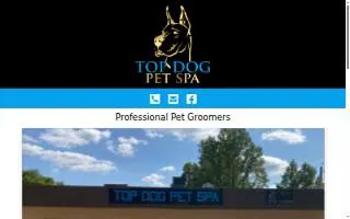 Top Dog Pet Spa of Teays Valley website