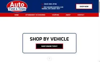 Auto Tint & Trim website