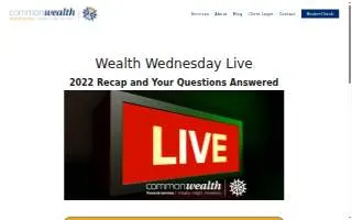 Commonwealth Financial Services of Vienna website
