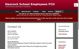 Hancock School Employees CU